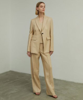 BEIGE， BRICE / ワイドストレートパンツ Beige