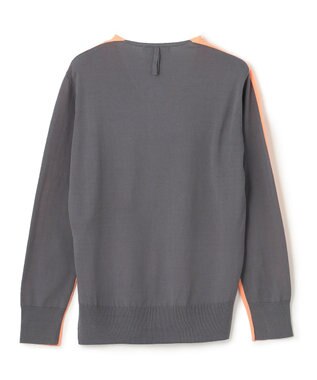 BEIGE， PIERIS / Vネックニット Apricot×Slate