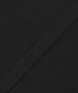 ANY SIS 【UVケア】サイドプリーツ カットソー ブラック