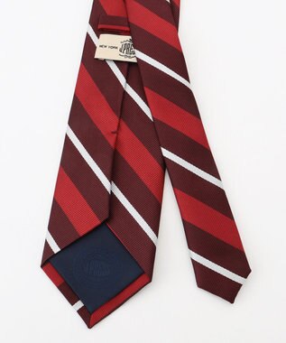 J.PRESS MEN 【定番】オーセンティック レジメンタル ネクタイ ワイン系2