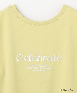 ANY L Disney100thデザイン 半袖Tシャツ イエローグリーン