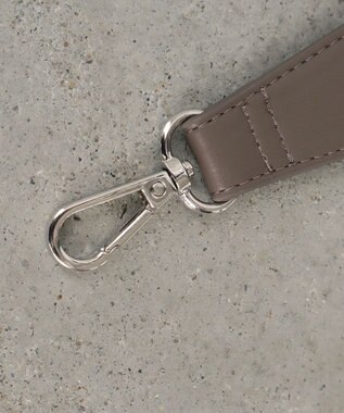 Tiaclasse 【安田美沙子さん着用・2way】リボンギャザーミニバッグ モカ