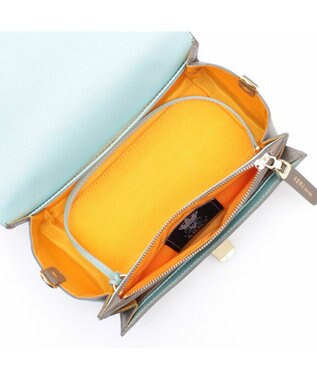 A.D.M.J. 【牛革】クラシックアニルブリロ/ラウンドクラッチショルダー AN.BR