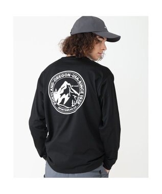 Columbia Columbia/ アーバンハイクグラフィックロングスリーブTシャツ /コロンビア Black、 Back Print