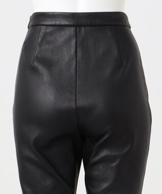 23区 【エステータ】ストレッチレザー スキニーパンツ ブラック系