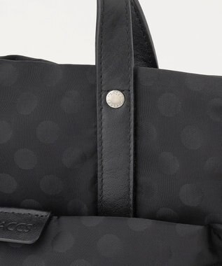 Y'SACCS ドットジャカード　トート型リュック ブラック