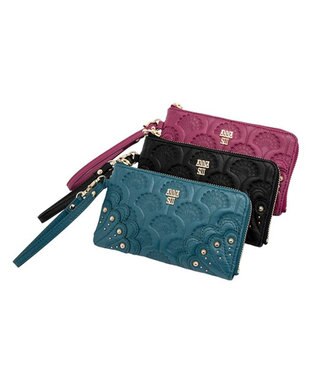 ANNA SUI ピーコック フラグメントケース クロ