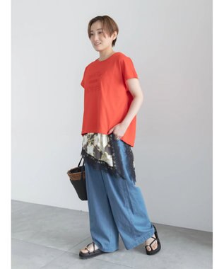 Te chichi 【接触冷感】スカーフドッキングタンクトップ ブラウン