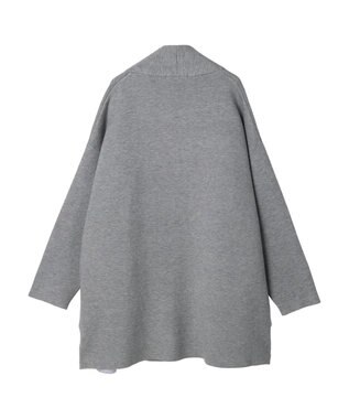 AMERICAN HOLIC バイカラーニットコーディガン Light Gray Mixture