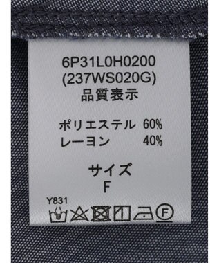 Green Parks ・ｆｕｒｒｙ　ｒａｔｅ　バックレースアップワンピース Light Gray