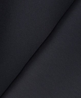 23区 L 【APPLAUDIR】クリアダブルサテン フリルデザイン ブラウス ネイビー系