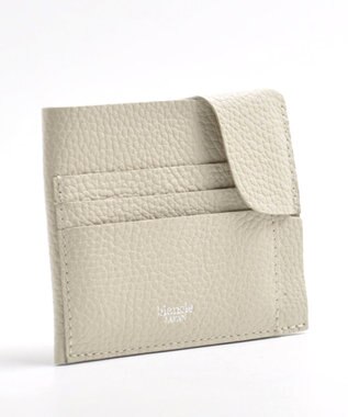 blancle シュリンクレザー スマートウォレット ライトベージュ