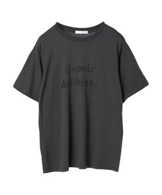 Green Parks フレンチロゴレギュラーＴシャツ Dark Gray