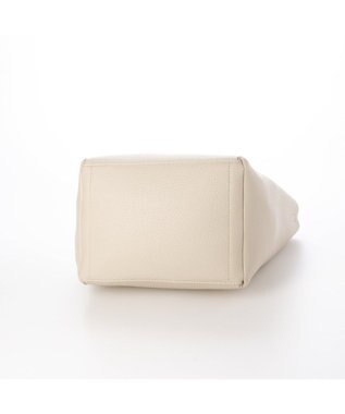 UNBILLION カシュカシュ cachecache / ベルトディテールフェイクレザートート アイボリーミックス