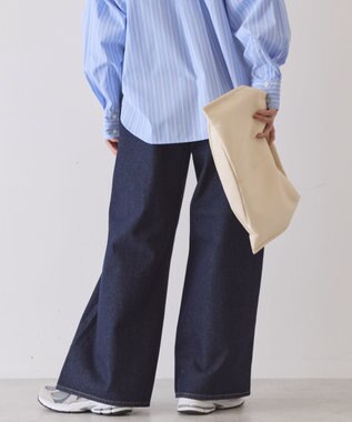 AMERICAN HOLIC ワイドデニムパンツ One Wash