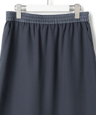 ICB L 【先行予約】FluidBackSatin ナロースカート ダルブルー