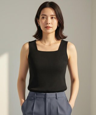 ANY SIS L 2WAY タンクトップ ブラック