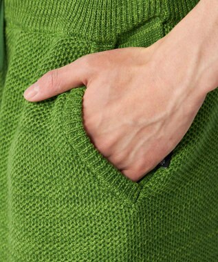 OP／FILA 【Ocean Pacific】ラーベンニットショーツ グリーン