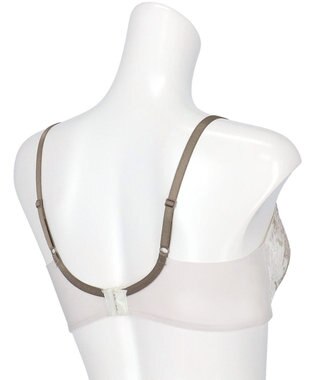 WACOAL 【ハグするブラ】 ブラジャー 体温を感知してカラダになじむ 谷間メイク 脇高設計 レディース BXB418 /ワコール アイボリー