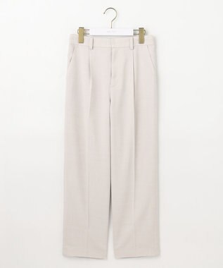 ANY SIS 【UVカット・接触冷感】ドライタッチクール テーパードパンツ アイボリーベージュ