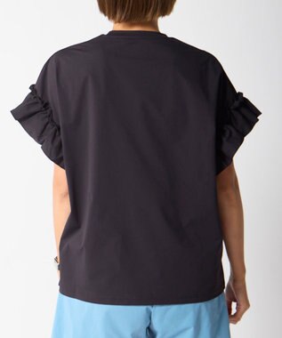 OP／FILA 【Kappa】フリル半袖Tシャツ ブラック