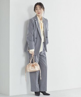 TOPKAPI 【TREASURE TOPKAPI】シュリンクレザー 2WAY 巾着 ショルダーバッグ ピンクゴールド