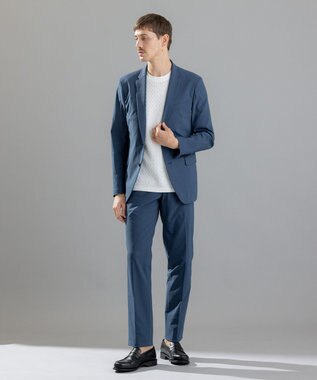 JOSEPH HOMME ドライコットンリンクス　半袖ニット ホワイト系