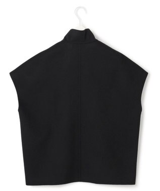 ICB L WoolRever  スタンドカラージレ ブラック系