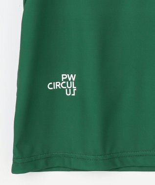 PW CIRCULUS 【UVカット / 吸水速乾 / 伸縮性抜群】【WOMEN】NEW バックメッシュモック T ゴルフウェア レディース グリーン系