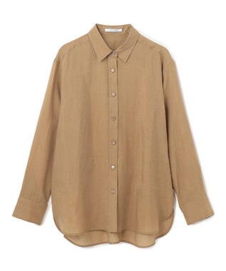 BEIGE， HENRI / オーバーサイズシャツ Camel