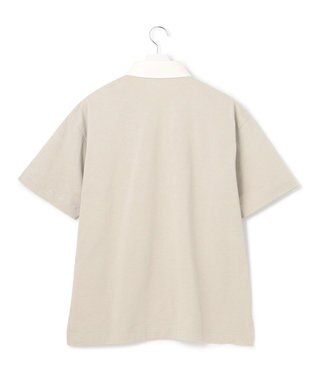 J.PRESS YORK STREET 【UNISEX】オーバーシルエット ラガーシャツ ベージュ系