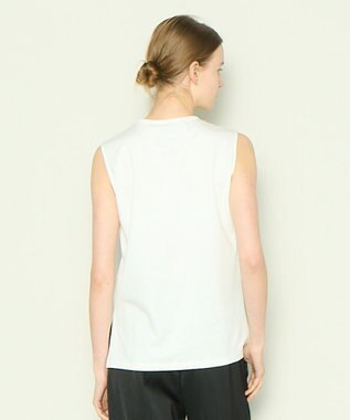 JOSEPH 【洗える】ロイヤルコットン　ラウンドネックカットソー White