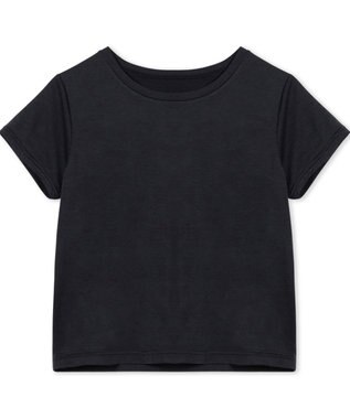Chacott Chacott BALANCE ドライストレッチリフレクターTシャツ ダークグレー杢