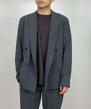 KASHIYAMA 【ウォッシャブル】ウールジャージークルーネックニット ブラウン