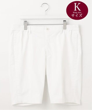  【MEN/キングサイズ】【防透/撥水ストレッチ】スケトラドビー ハーフパンツ