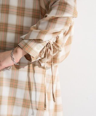 Green Parks 【しゃれシャツ】イージーケアシャーリングシャツ Beige