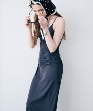 uncrave 【DAWN×uncrave】LOOSE STRAIGHT SKIRT グレー