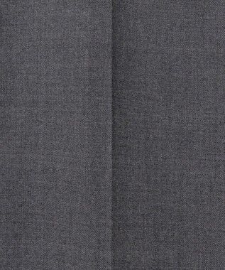 ICB 【セットアップ対応】ウールストレッチ テーパードパンツ チャコール系