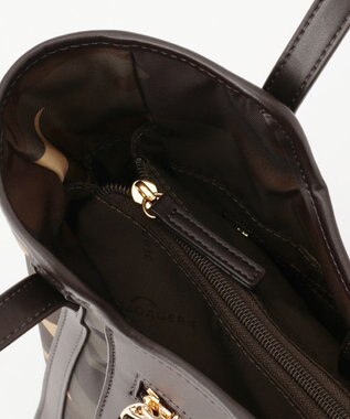 LA BAGAGERIE リサイクルレザー　フラップトート カーキ