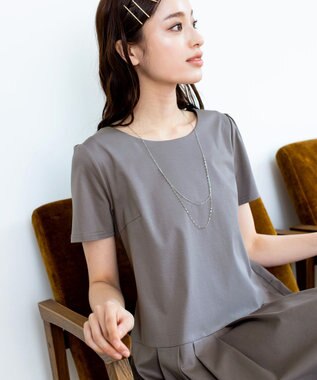 Tiaclasse 【安田美沙子さん  小倉優子さん着用・日本製】大人可愛い2連風チェーンネックレス シルバー