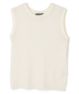 uncrave シアー リブ ノースリーブ ニット（uncrave STANDARD） オフ