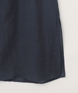 UNFILO 【撥水】ヴィンテージライク ワンピース ネイビー