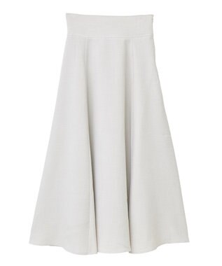 earth music&ecology バックレースアップスカート Light Beige