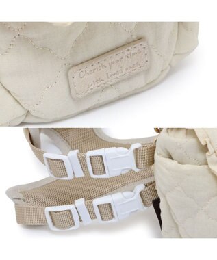 PET PARADISE ペットパラダイス キルトリュック付き ハーネス Ｓ 小型犬 ベージュ