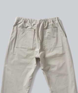 WHITE MAILS 【UNISEX】HIGH DENSITY DUMP テーパードパンツ ベージュ