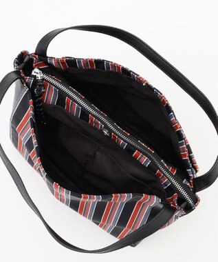 Y'SACCS マルチストライプ すっきりトート Mサイズ レッド