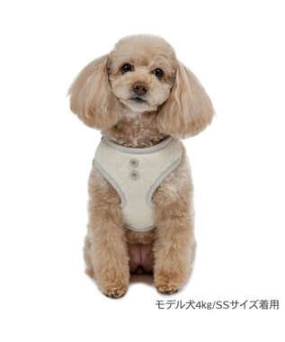 PET PARADISE ペットパラダイス キルトリュック付き ハーネス Ｓ 小型犬 ベージュ