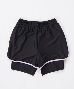 OP／FILA 【FILA】Tシャツ付きスクール水着 パープル