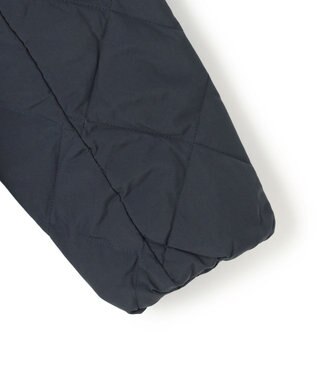 UNFILO 【自宅で洗濯OK / 軽量で暖かい】TAIONコラボ 2WAY キルティングダウン ネイビー