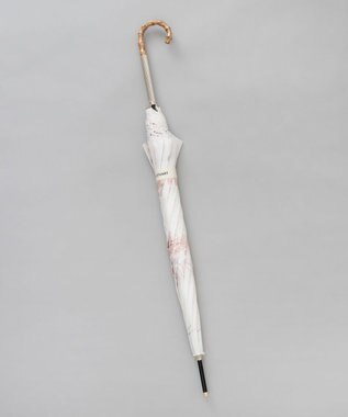 AURORA 【 JILL STUART（ジル スチュアート）】グラデーションフラワープリント雨傘(長傘) レッド